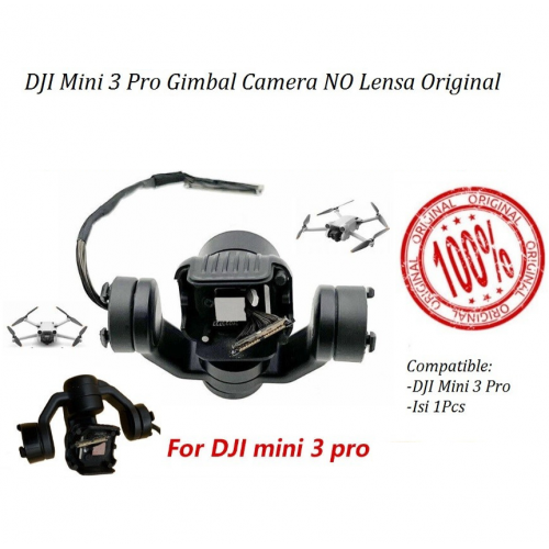 Dji Mini 3 Pro Gimbal Camera with Cable Serabut Tanpa Lensa Original